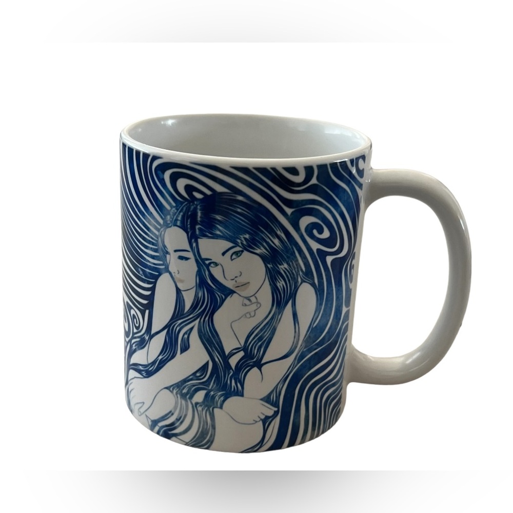 Society 6 Water Nymphs Coffee Mug Cup